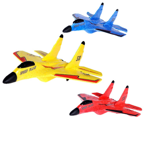 Remote Control Aircrafts Yellow, Blue, Red